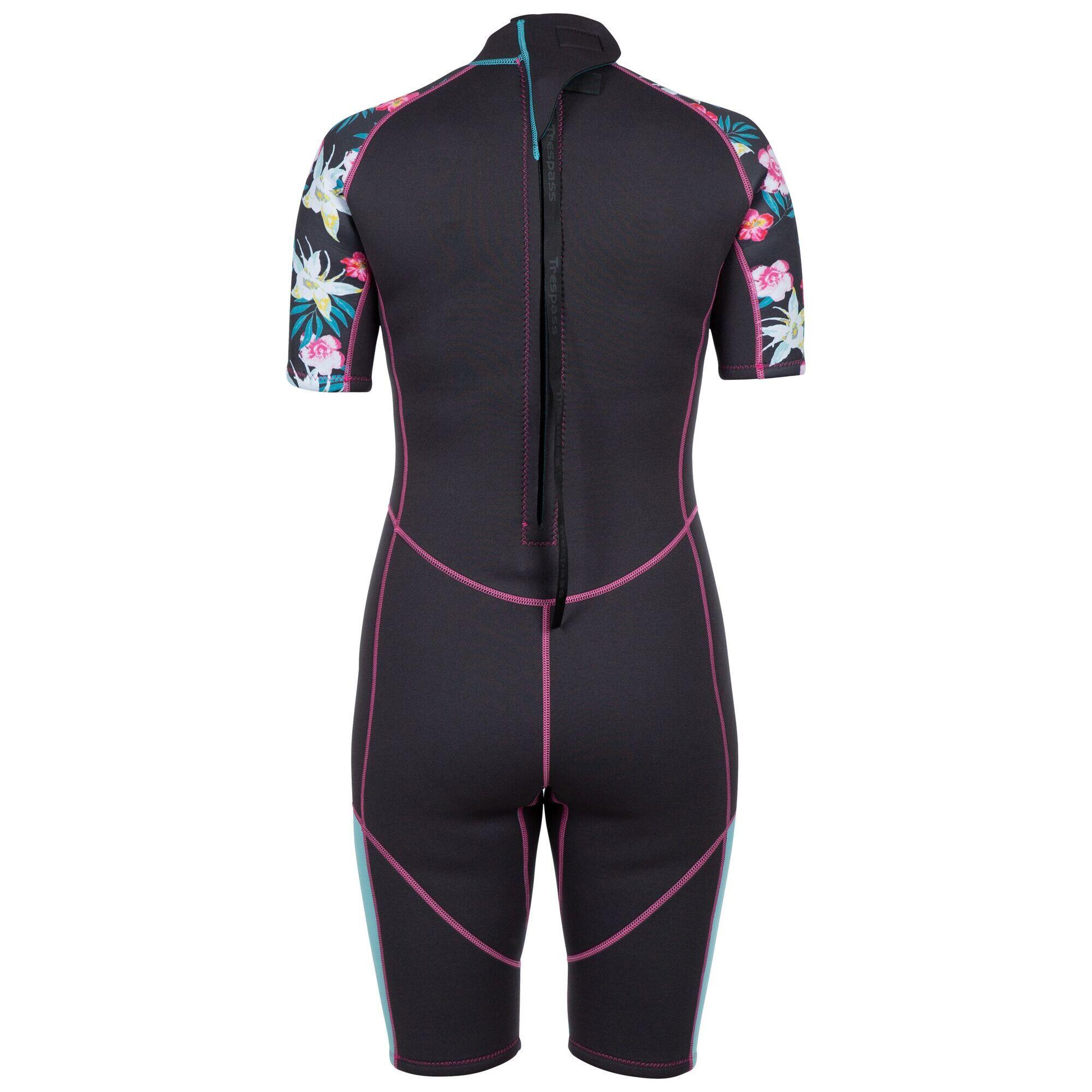 Combinaison de plongee SONAR Femme Gris fonce TRESPASS Decathlon
