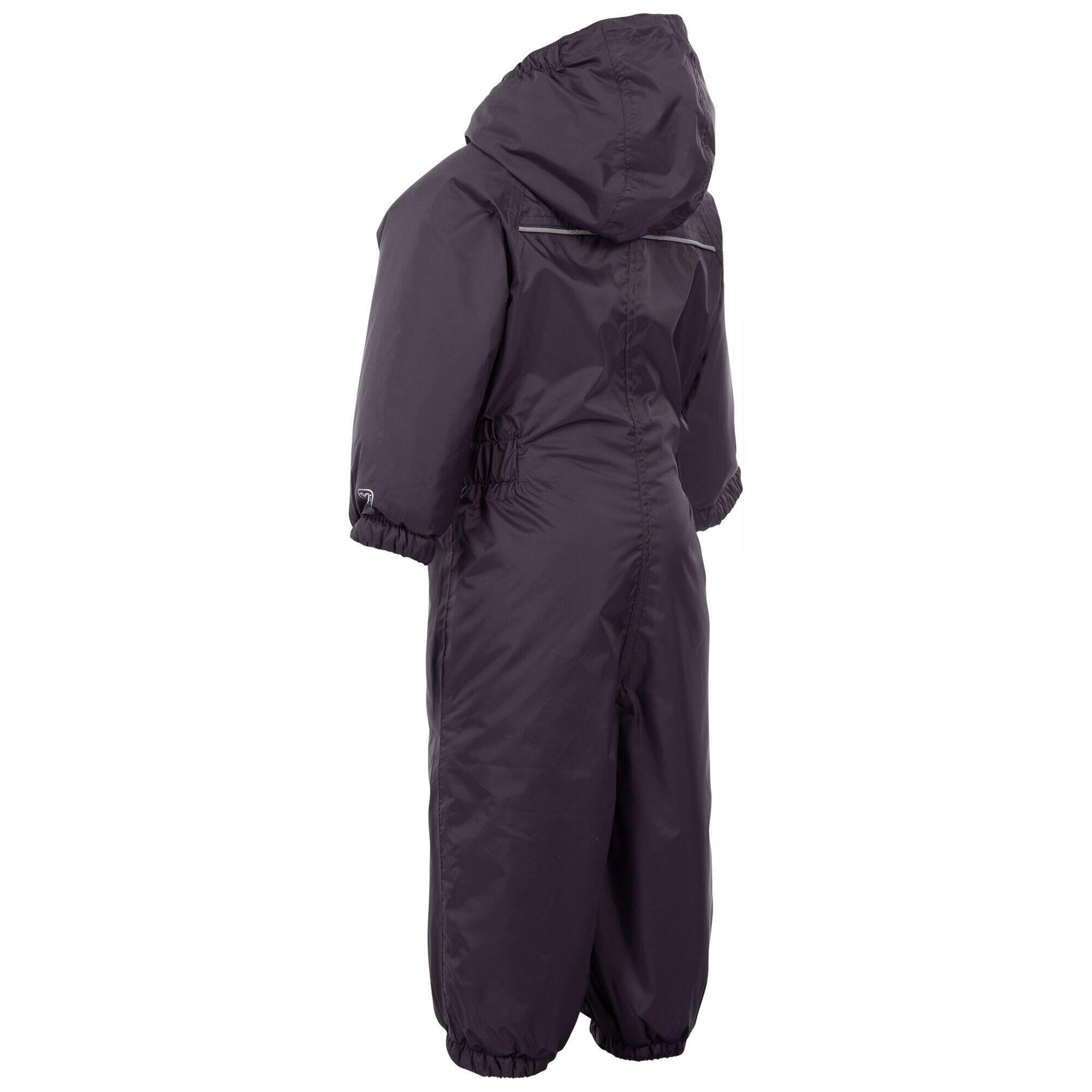 Dripdrop Baby Unisex Schneeanzug Wasserfest Kinder Dunkelgrau 2/4