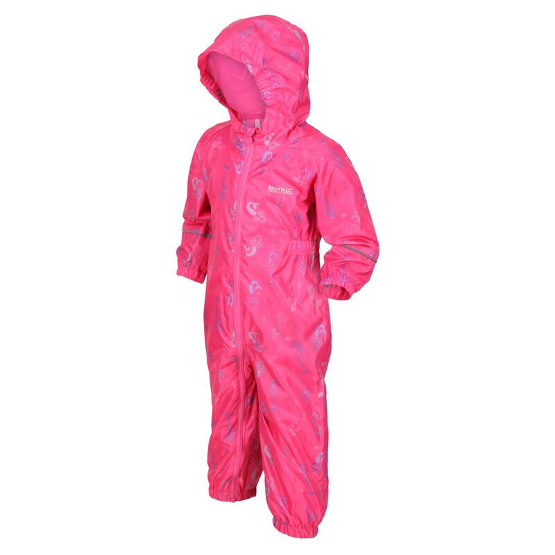 Kinder/Kinder Pobble Zeemeermin Waterdicht Puddle Suit (Santorini