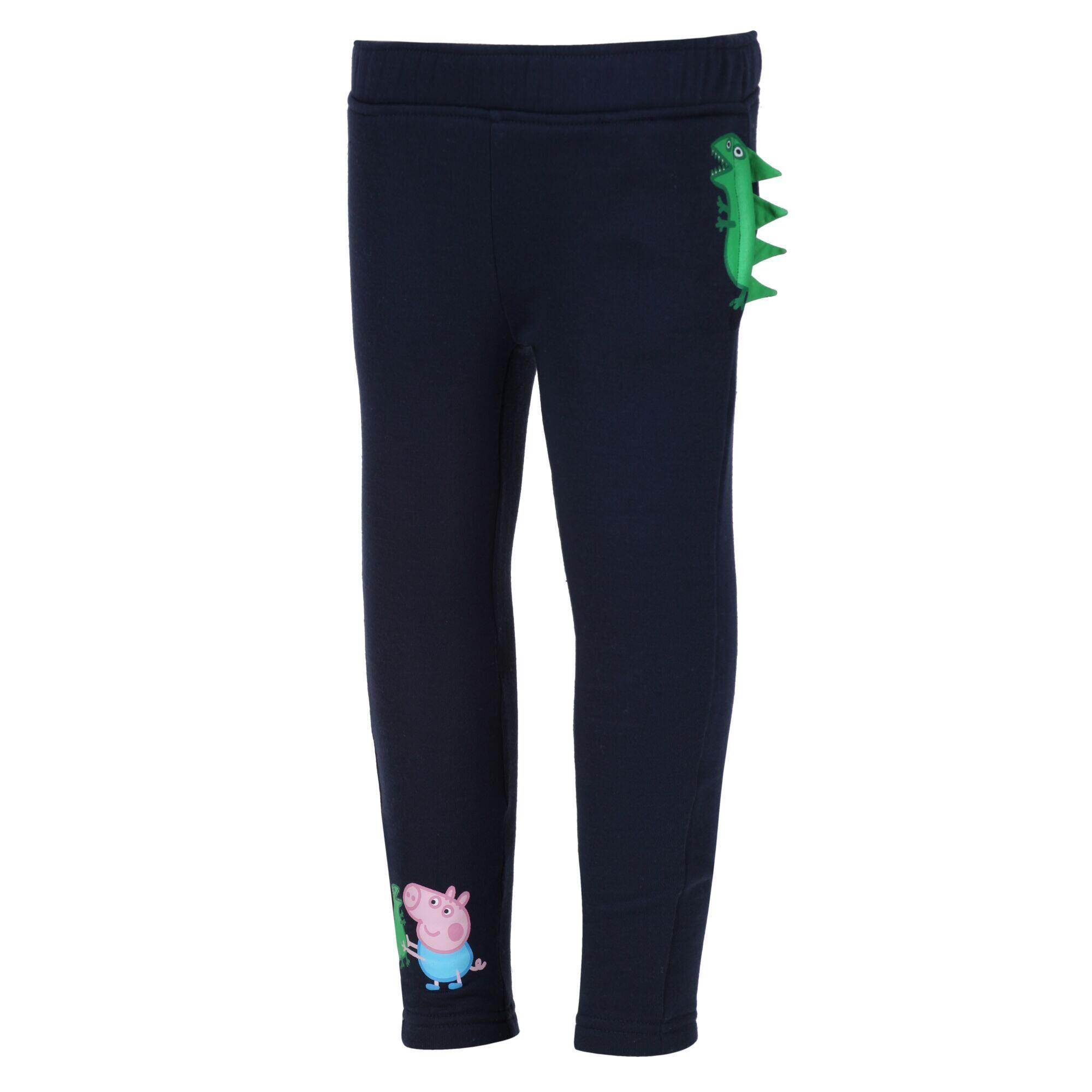 Pantaloni Da Jogging Peppa Pig Bambini Regatta Blu Navy 4/5