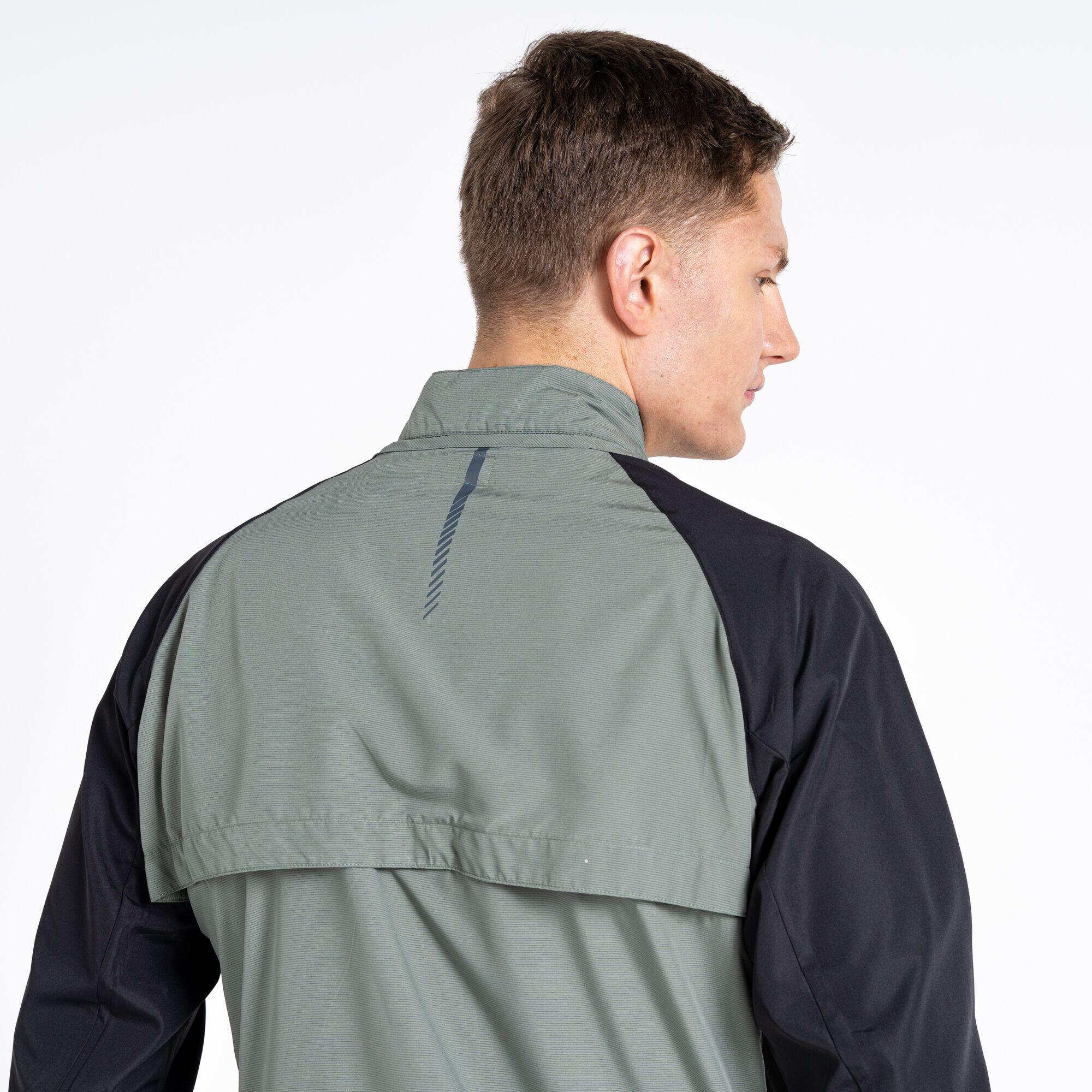 Mens Oxidate Windshell Jacket (Agave Green/Black) 4/5