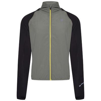 Heren oxidaat windshell jacket (agave groen/zwart)