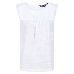 Dames Bridgidine Linear Tank Top (Wit)