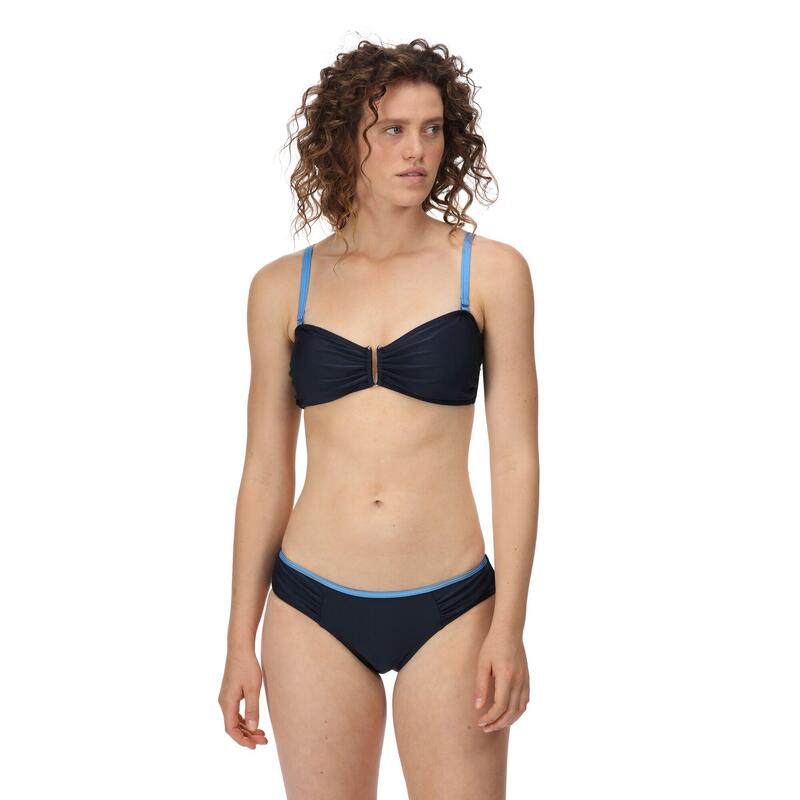 Bikini parte Superior Tropical Aceana III Mulher Azul Marinho / Azul Sónico