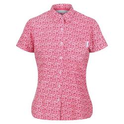 Camisa Mindano VI Estampado Ditsy para Mujer Rosa tropical