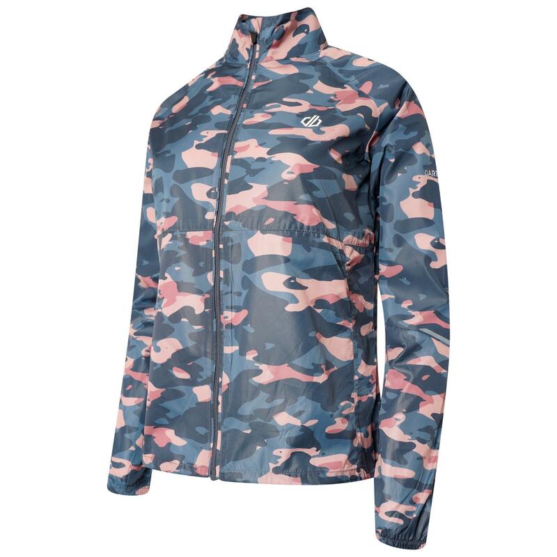 Casaco Cortavento Camuflado Resilient II Mulher Rosa Pó