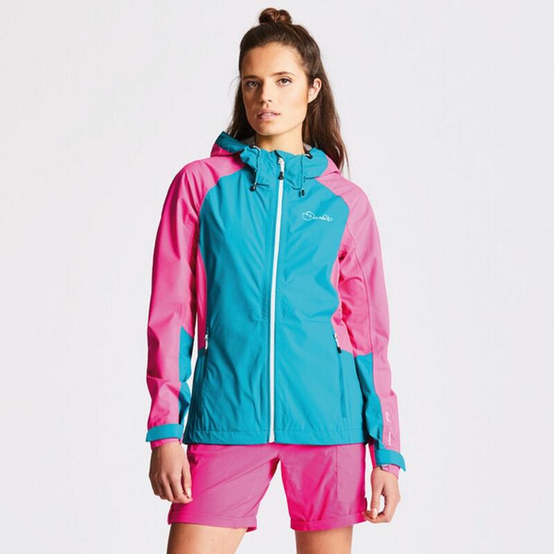 Blouson RECOURSE Femme (Bleu / rose)