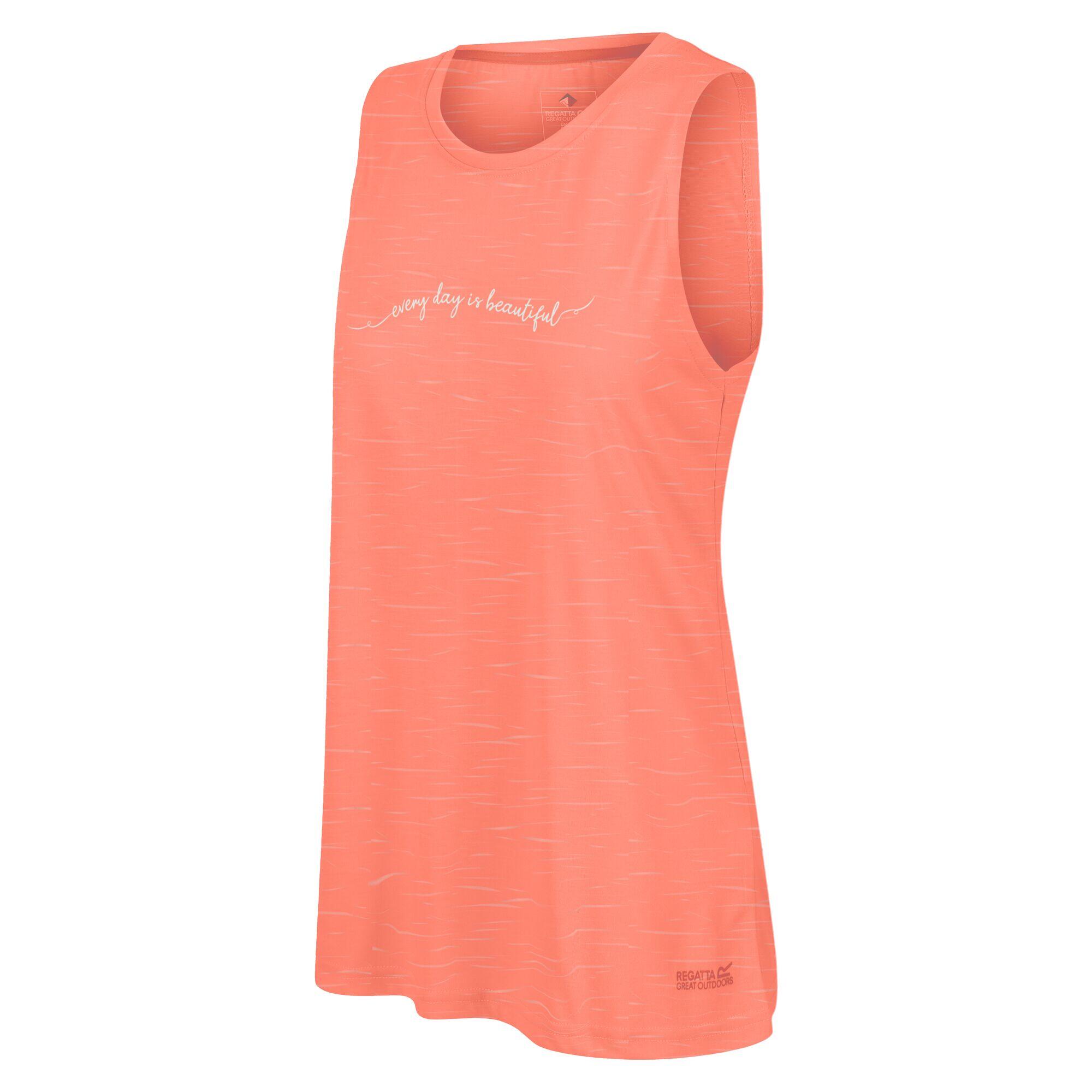 Womens/Ladies Freedale Tank Top (Fusion Coral) 4/5
