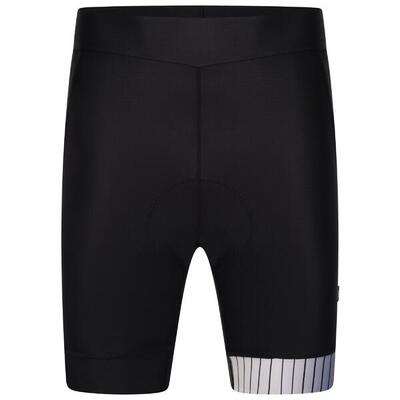 Heren wielershort virtuous wol effect (zwart)