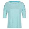 Dames Pulser II Tshirt met 3/4 mouwen (Turquoise)