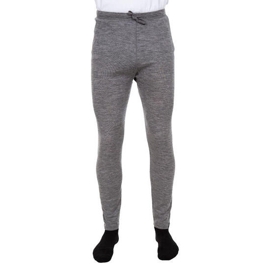 Bas thermique Trespass OLIVER Homme gris foncé 50% mérinos