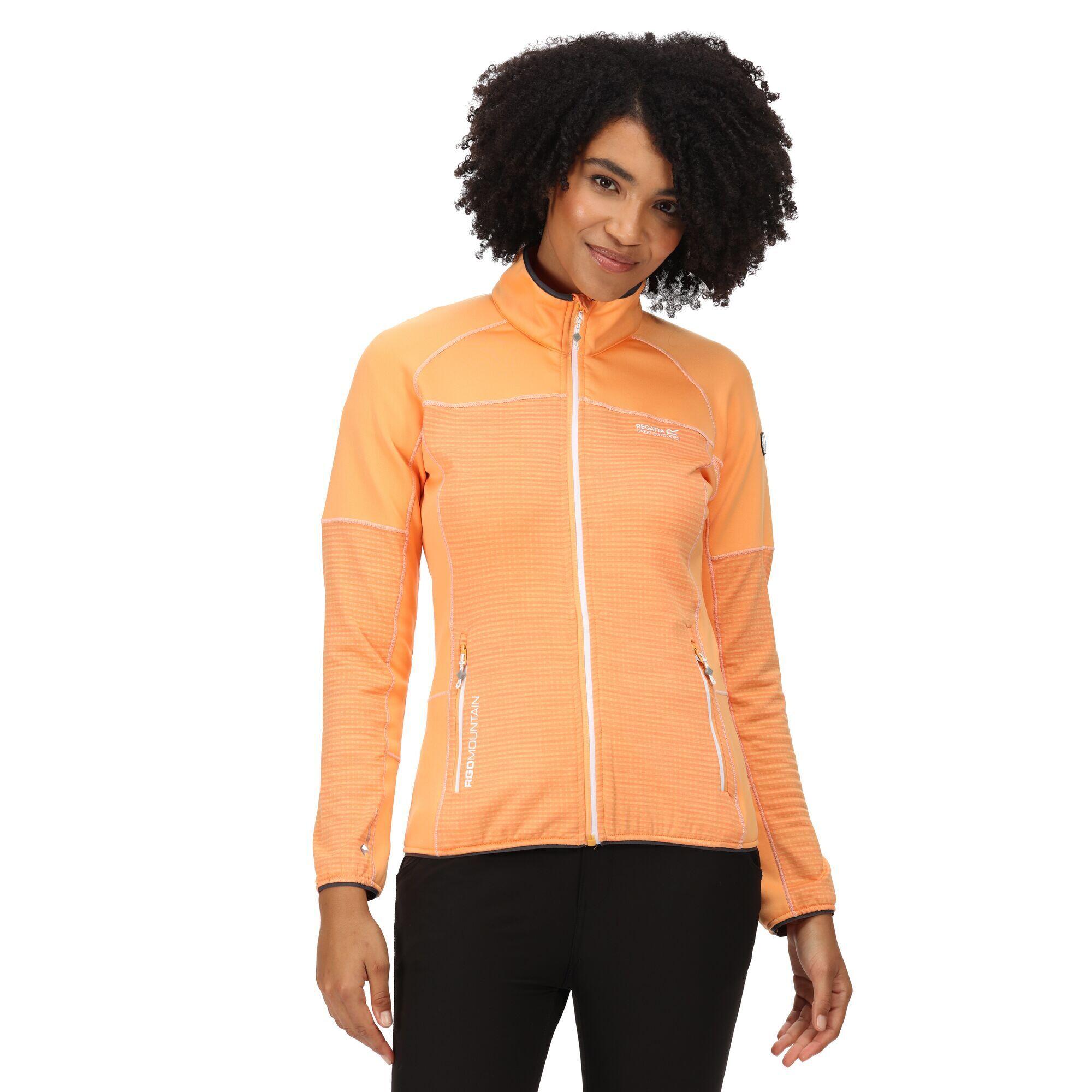 Womens/Ladies Yare V Fleece (Papaya) 4/5