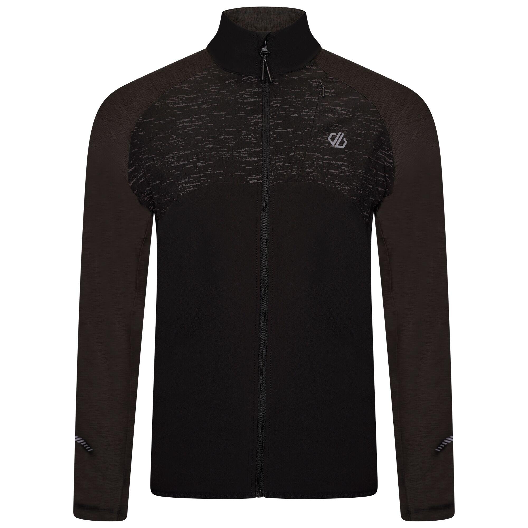 Men's HUSTLE cycling jacket (Black)