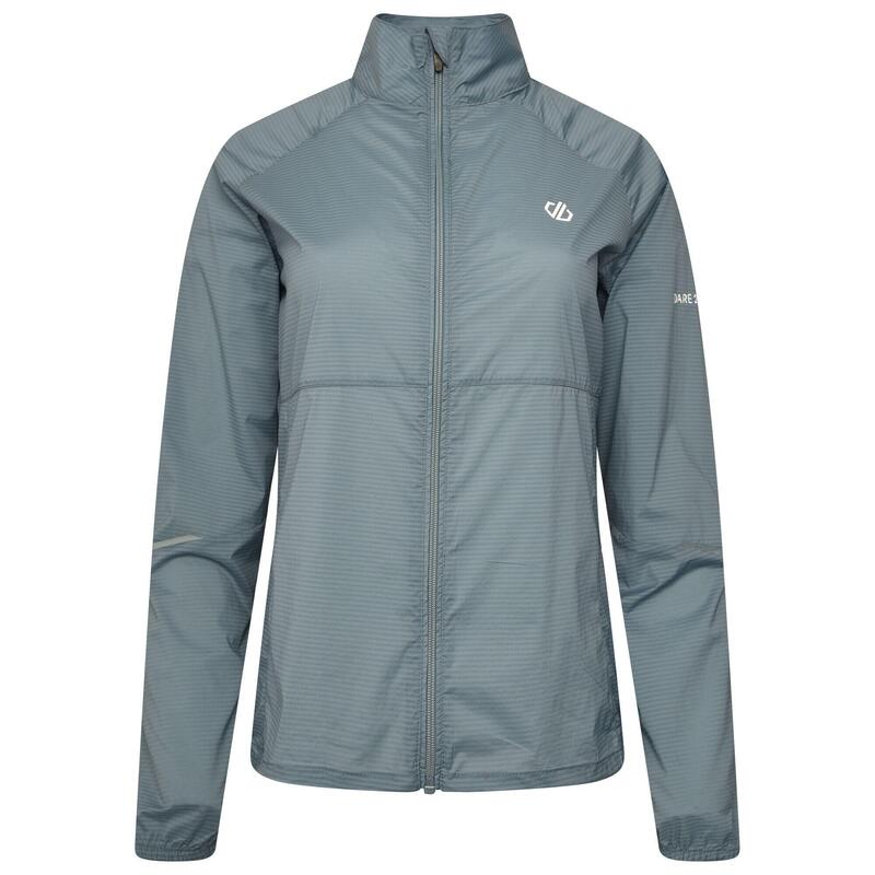 "Resilient II" Jacke Windschutz für Damen Graublau