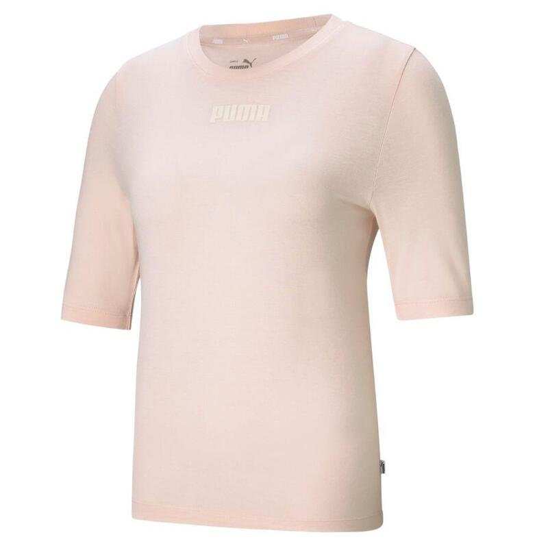 Koszulka damska Puma Modern Basics Tee Cloud różowa