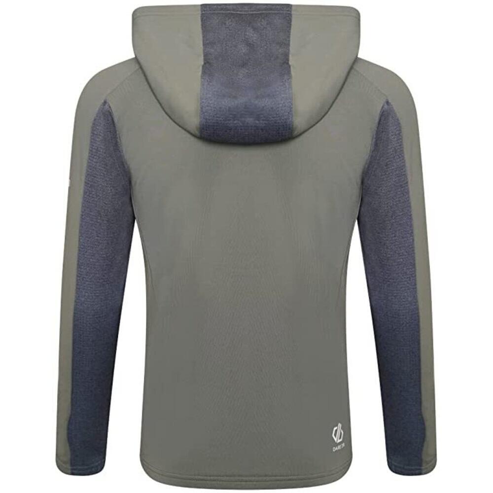 Childrens/Kids Hastily Core Stretch Recycled Midlayer (Agave Green/Orion Grey) 2/5
