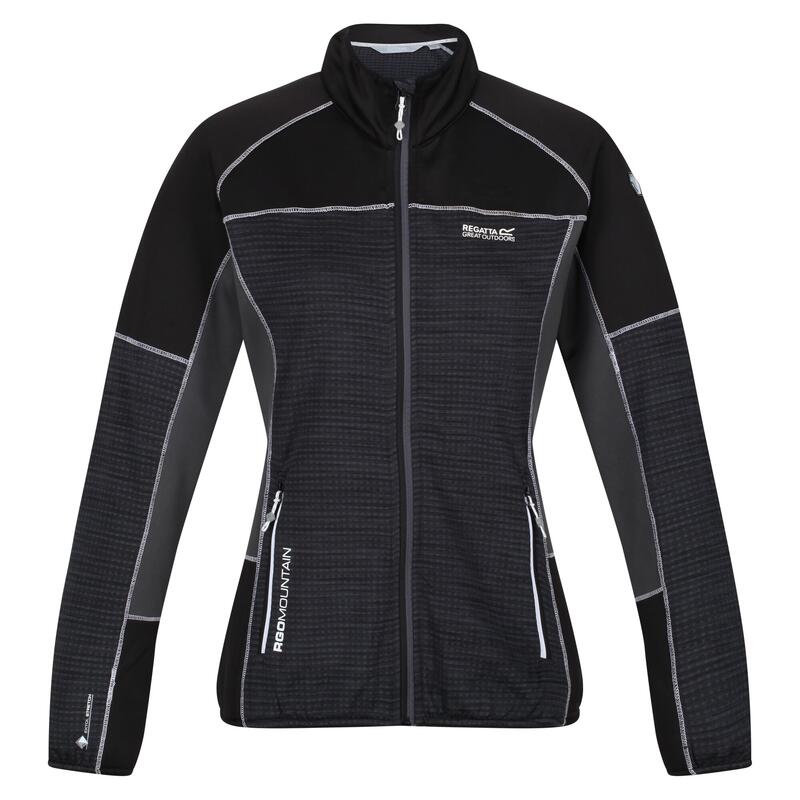 "Yare V" Softshelljacke für Damen Schwarz/Mittelgrau