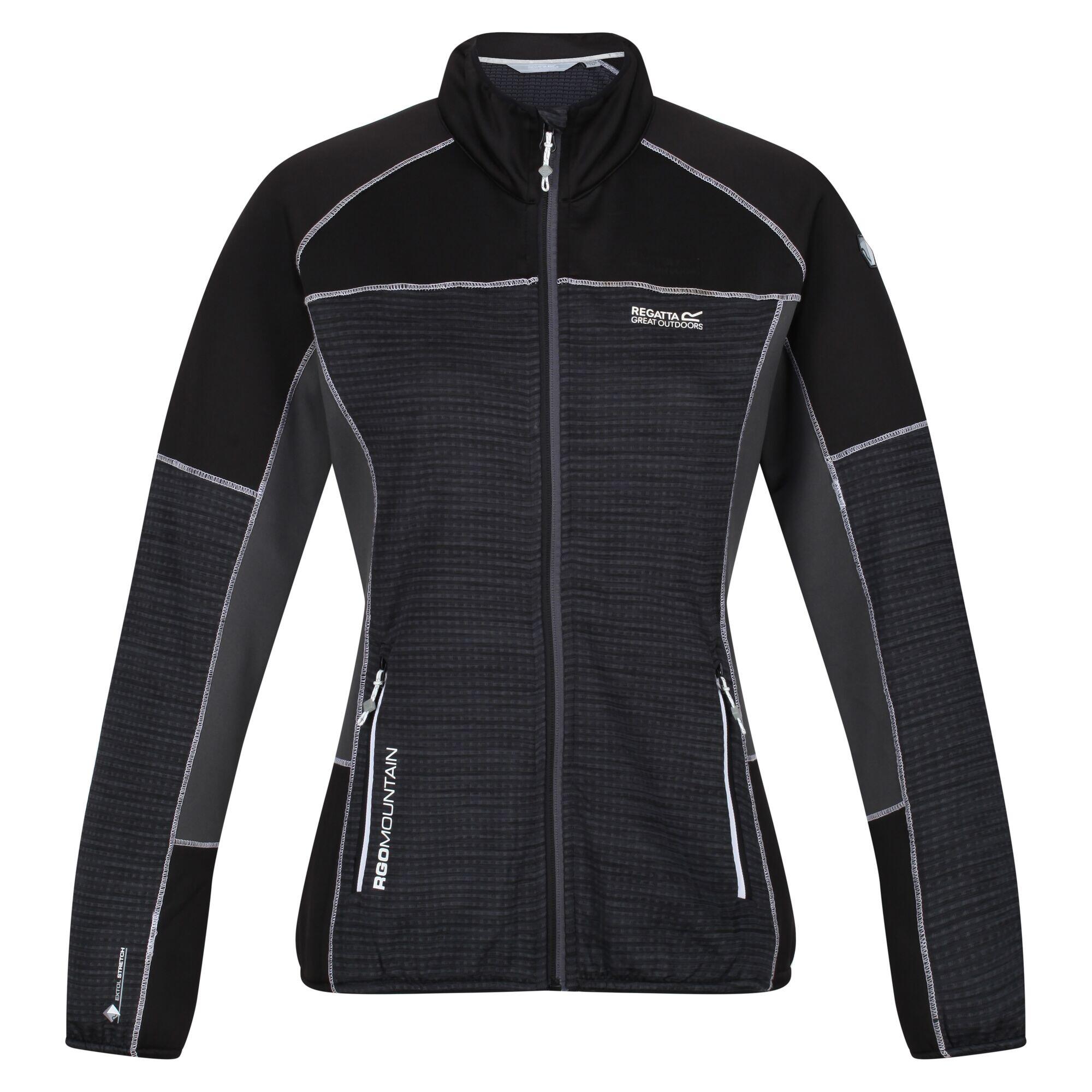 Women's YARE softshell jacket (Black / Anthracite)