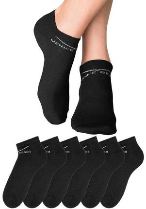 Venice Beach Sneakersocken (6 Paar) für Damen