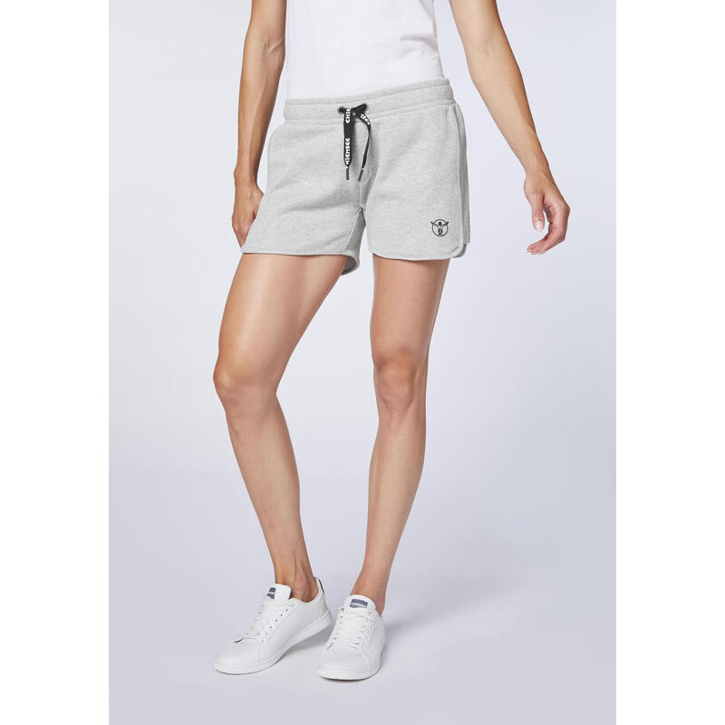 Sweat-Shorts mit breitem Bund