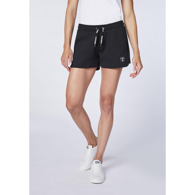 Sweat-Shorts mit breitem Bund