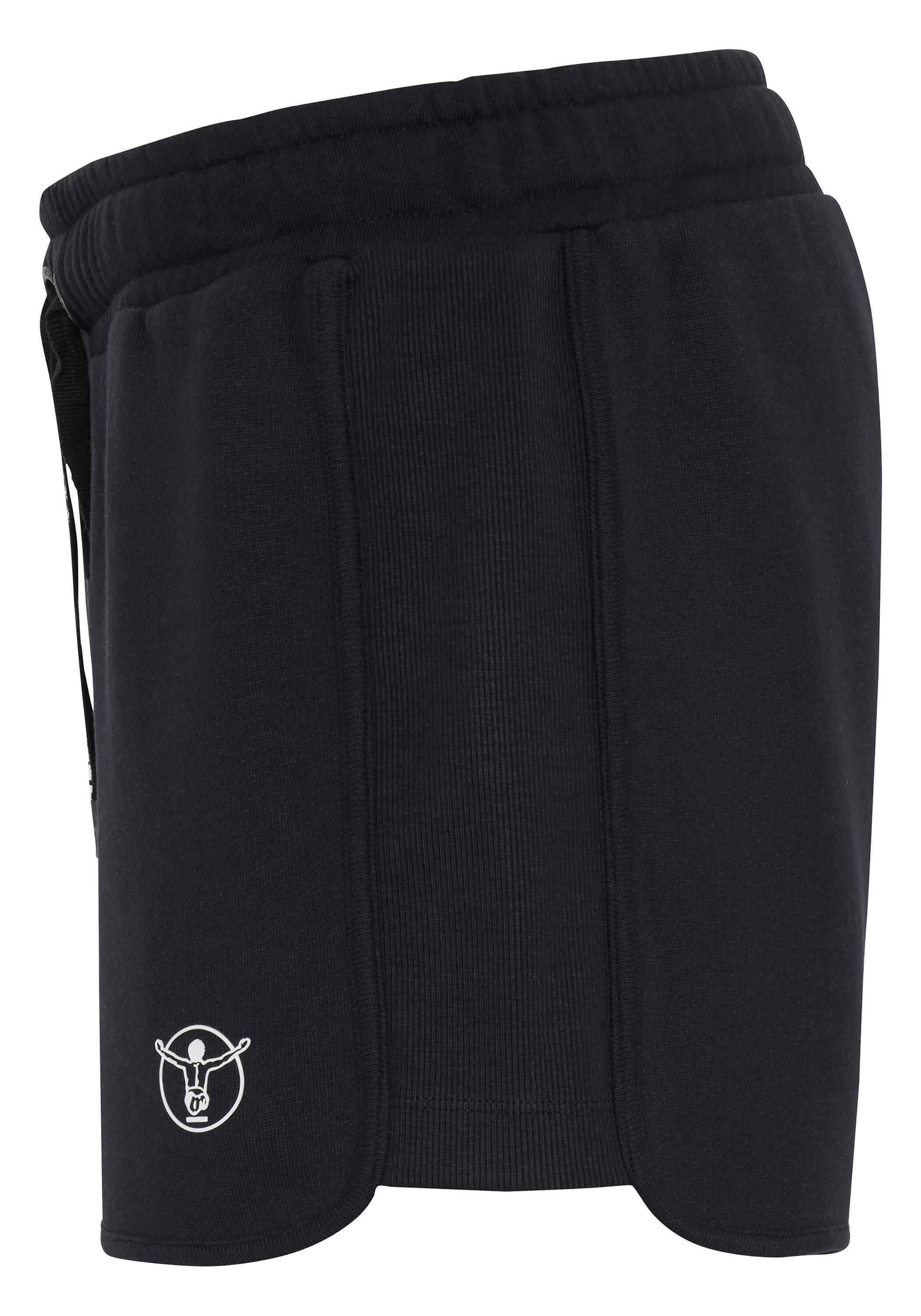 Sweat-Shorts mit breitem Bund 3/7