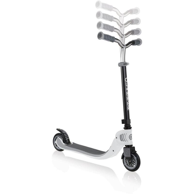 Scooter Scooter  Flow 125mm  Foldable  Weiss-Schwarz