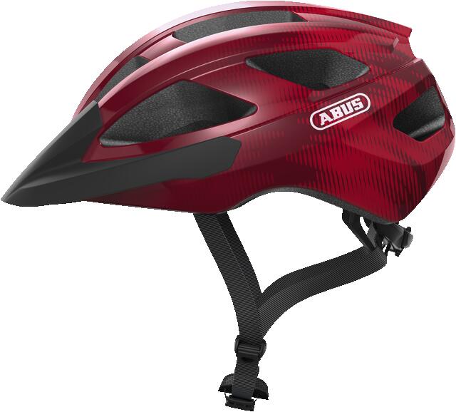 ABUS Bicycle Helmet Macator Bordeaux Red