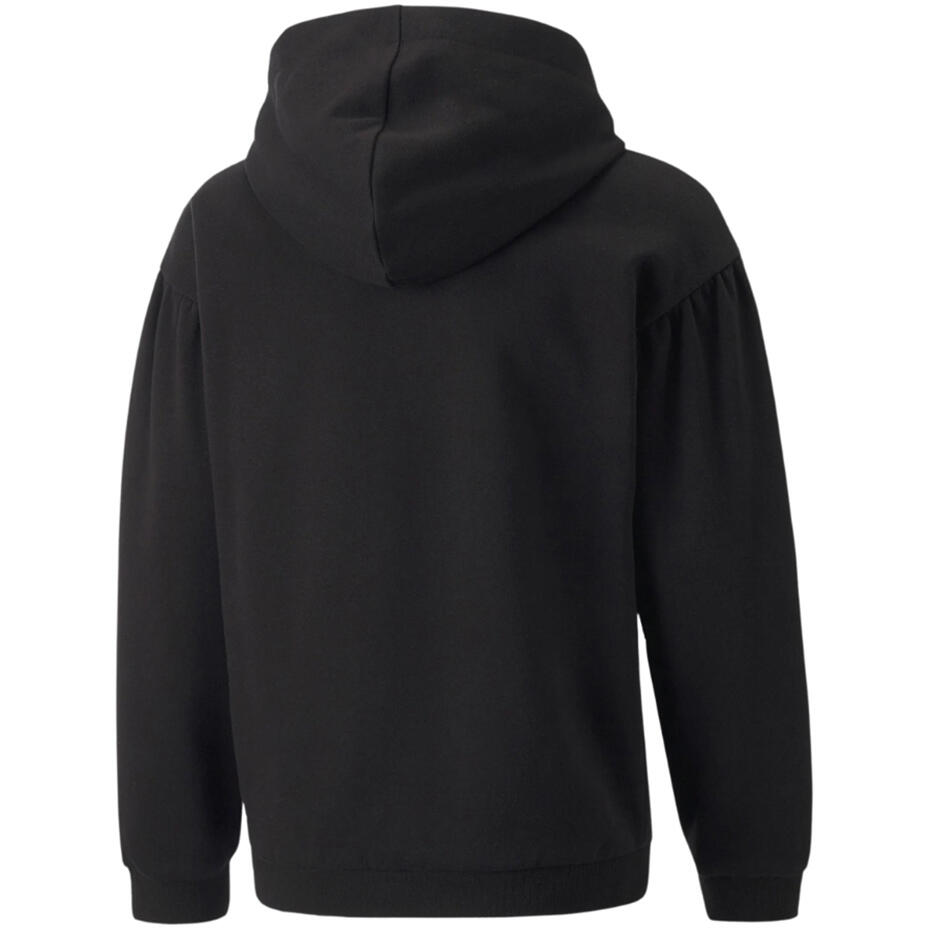 Bluza dla dzieci Puma Alpha Hoodie FL G czarna