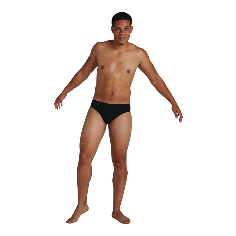 Slip inot barbati Speedo Boom Logo Splice negru/gri