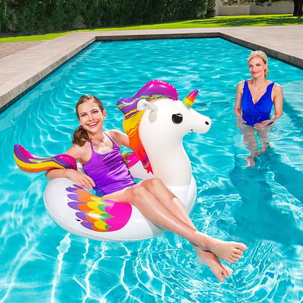 Bestway Flotador Hinchable Unicornio 119x91 cm +10 Años Playa y Piscina 36159 2/7