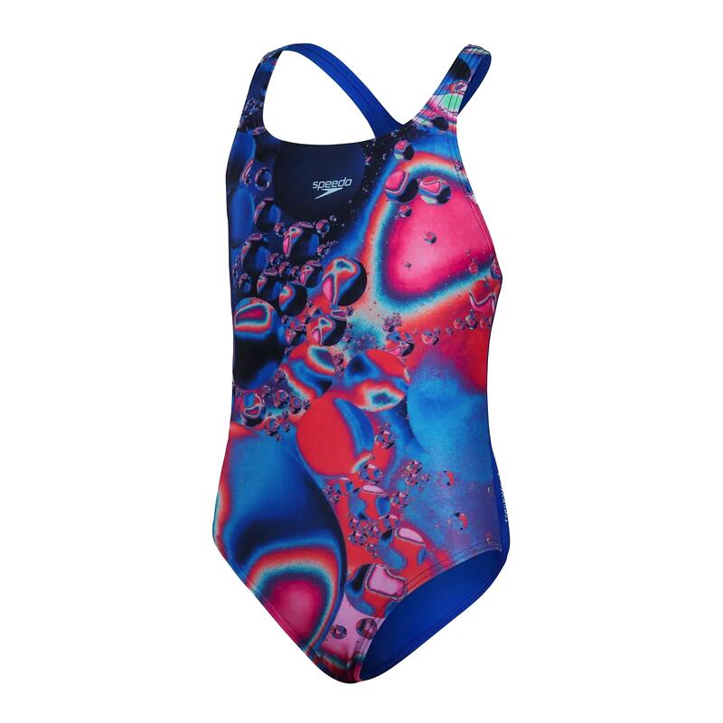 Costum inot fete Speedo Digital Placement multicolor