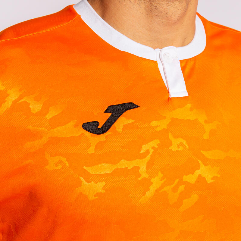 Maillot manches courtes Garçon Joma Toletum ii orange blanc