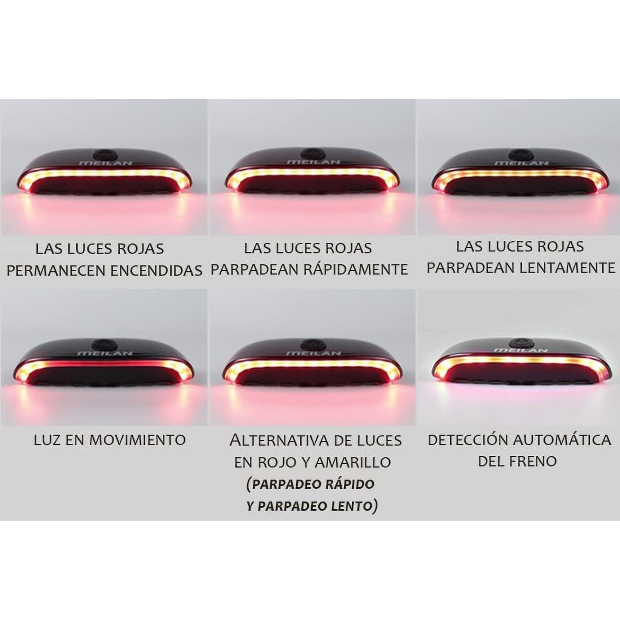 Luce posteriore laser con simpatico telecomando USB Eye