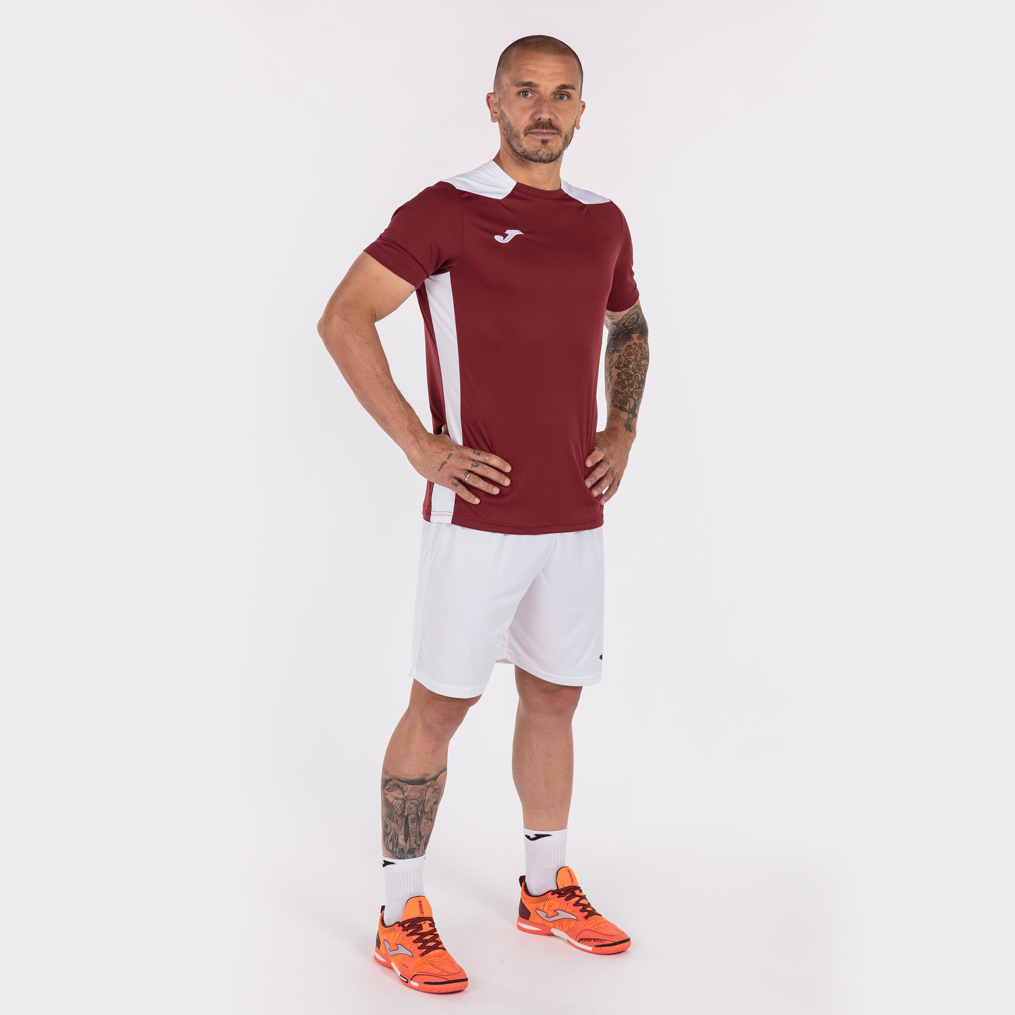 T-shirt Mannelijk Joma Courtes Championship Vi Red 4/5