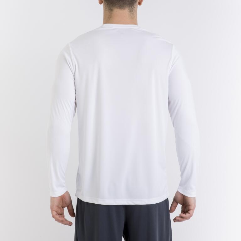 Camiseta manga larga Hombre Joma Combi blanco