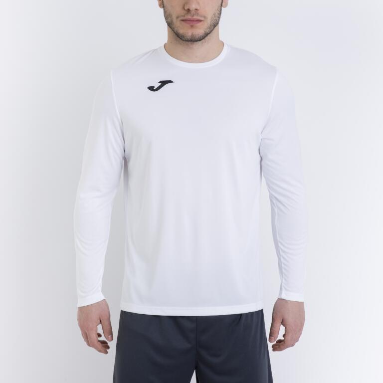 Maglie maniche lunghe da calcio  uomo joma bianco 2/4