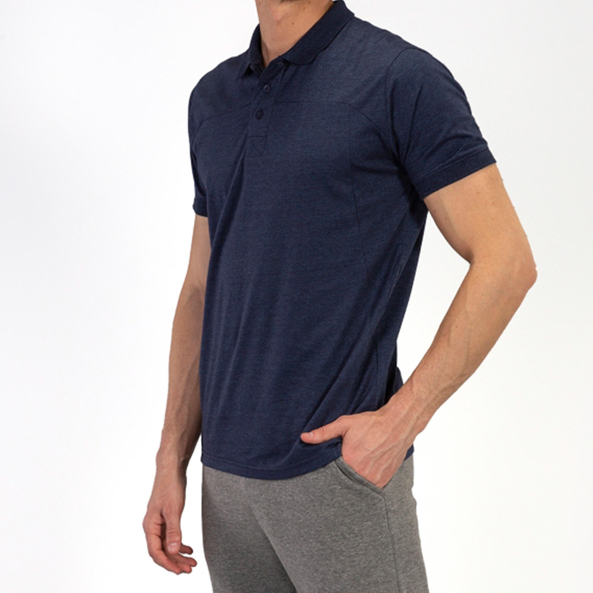 Polo Manga Corta Niños Joma Winner II Azul 2/4
