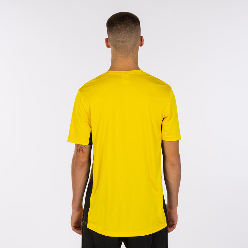 Maillot manches courtes basket-ball Homme Joma Cosenza jaune noir