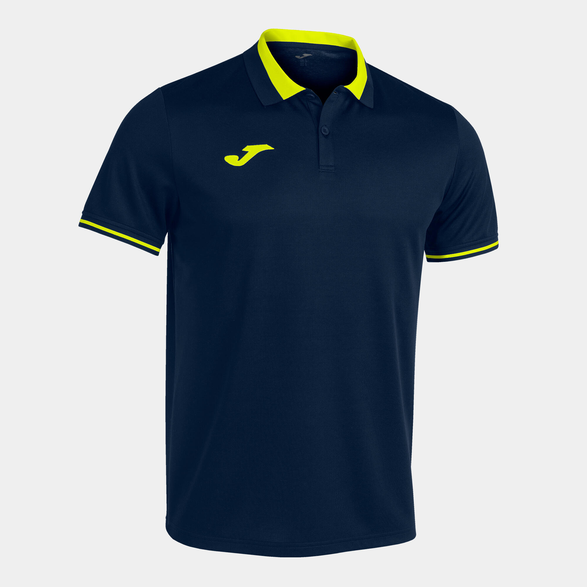 Pólo m/c futebol criança joma championship vi azul marinho