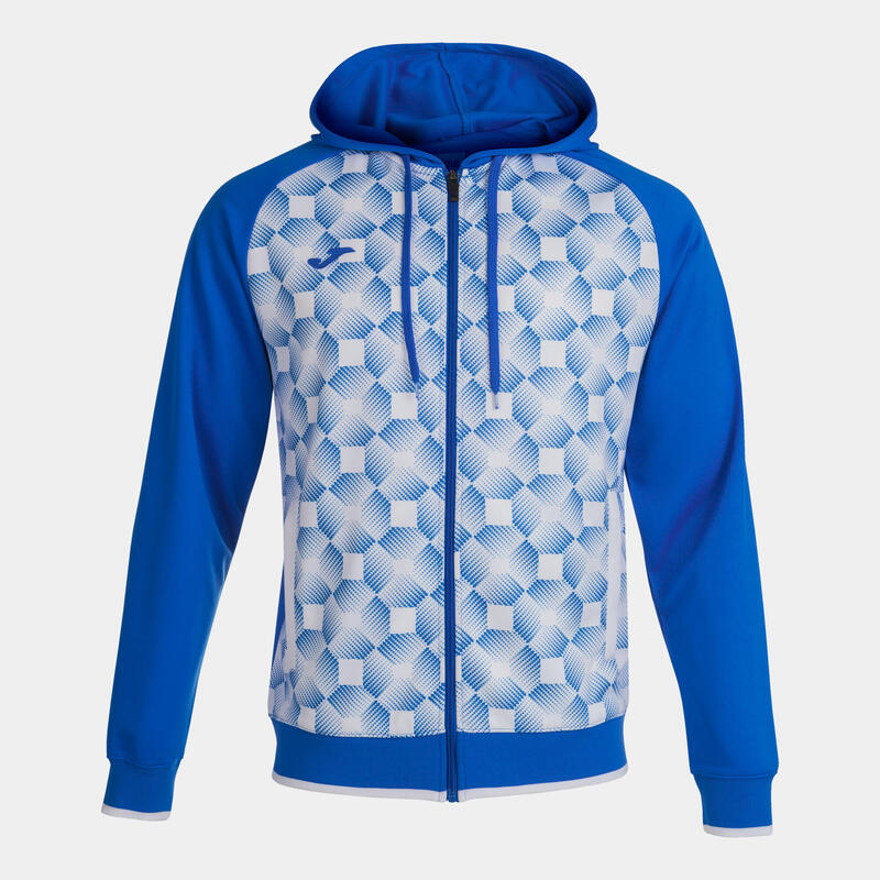 Chaqueta Con Capucha Fútbol Niños Joma Supernova III Royal