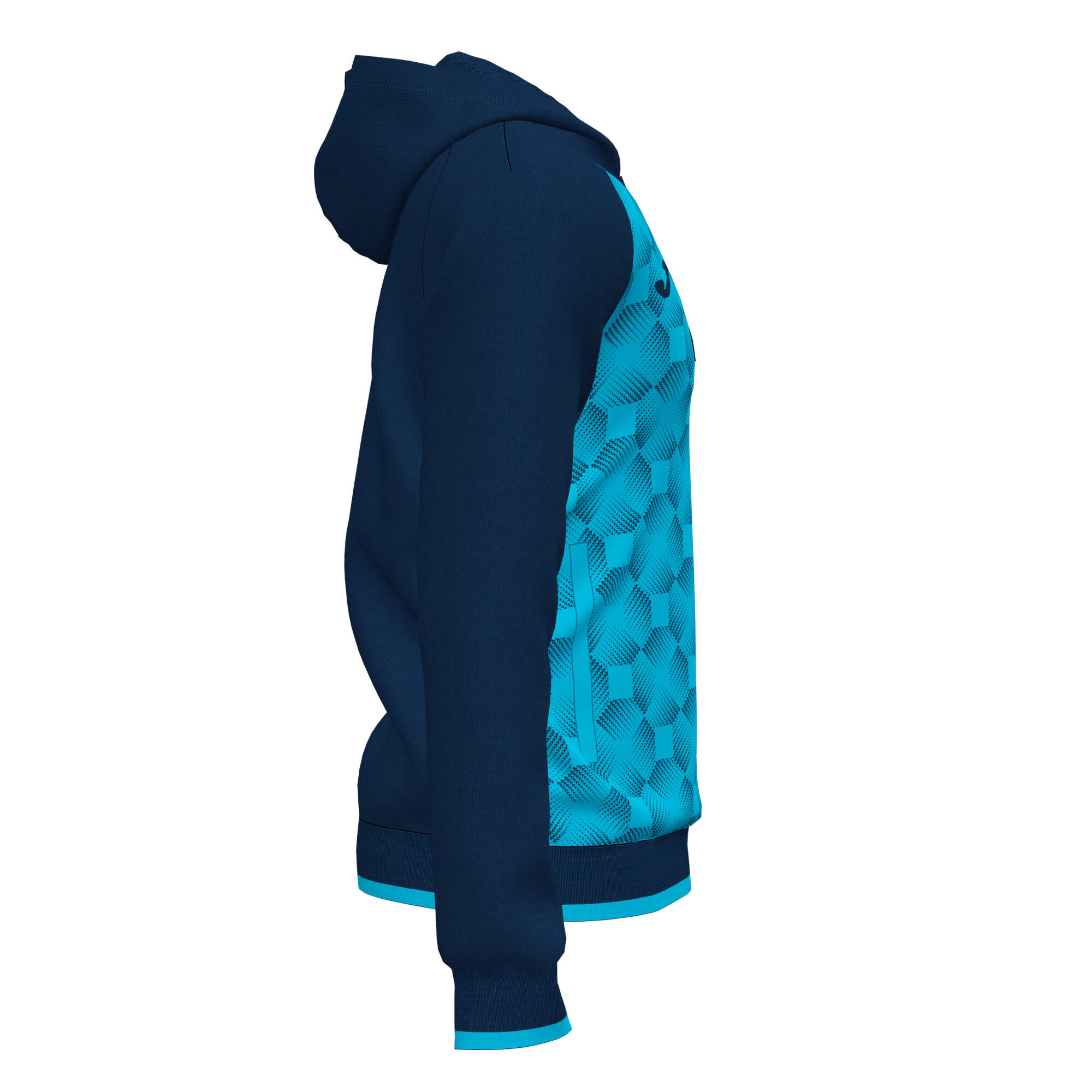 Chaqueta Con Capucha Fútbol Niños Joma Supernova III Marino 4/4