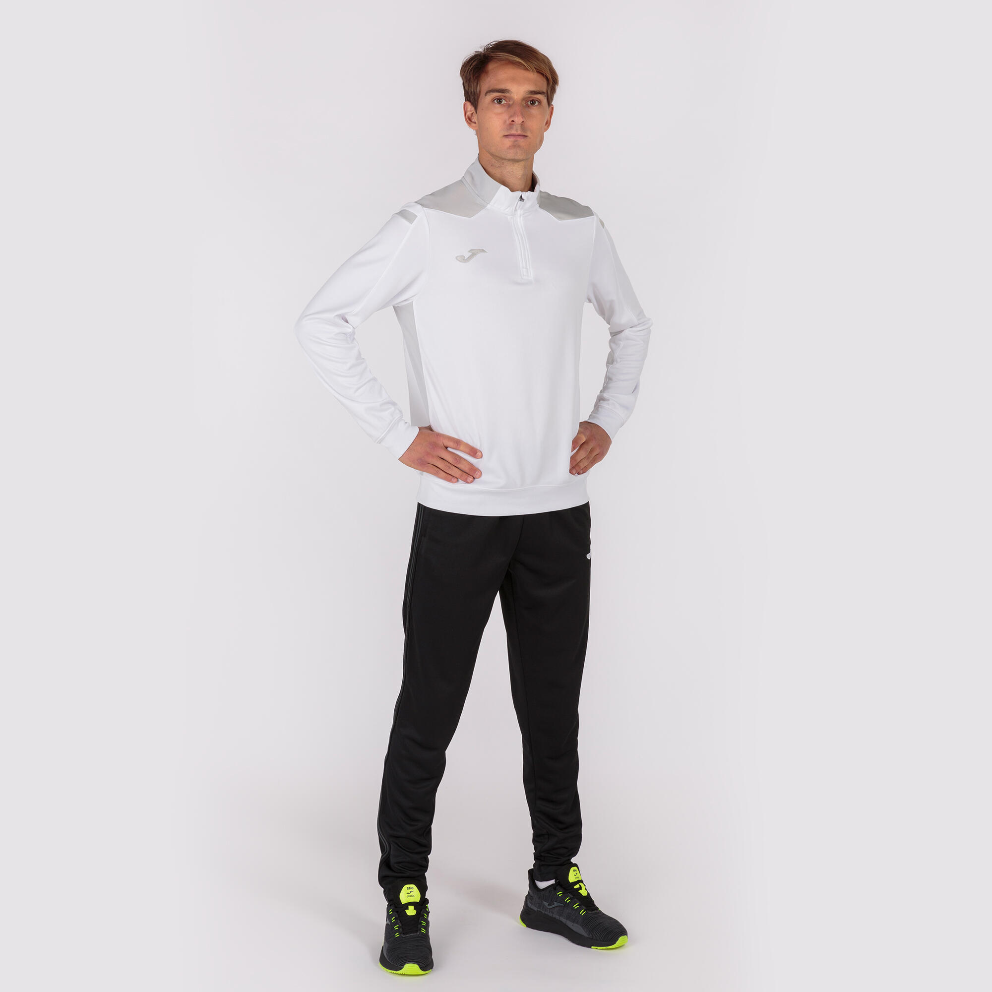 Sudadera Fútbol Niños Joma Championship VI Blanco 4/5