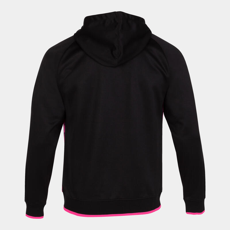 Chaqueta Con Capucha Fútbol Niños Joma Supernova III Negro