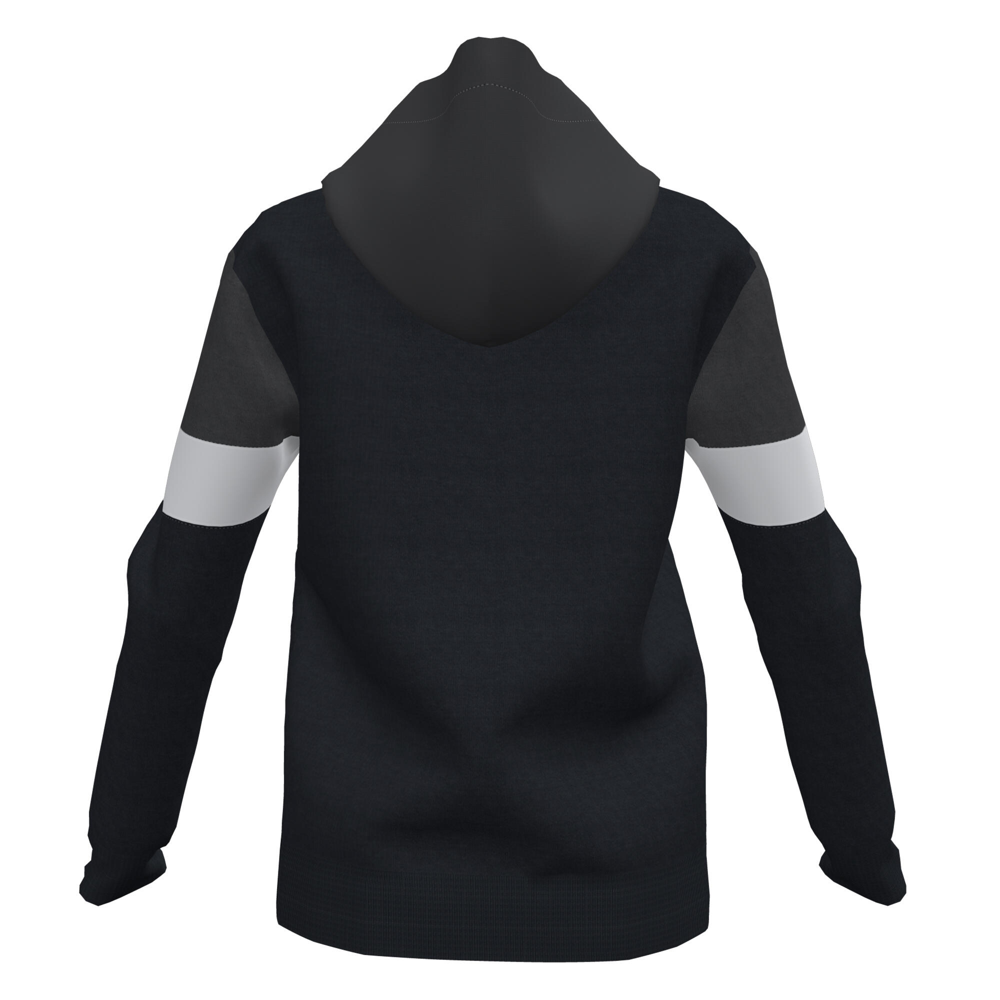 Camisola Com Capuz Futebol Criança Joma Crew IV Preto 5/5
