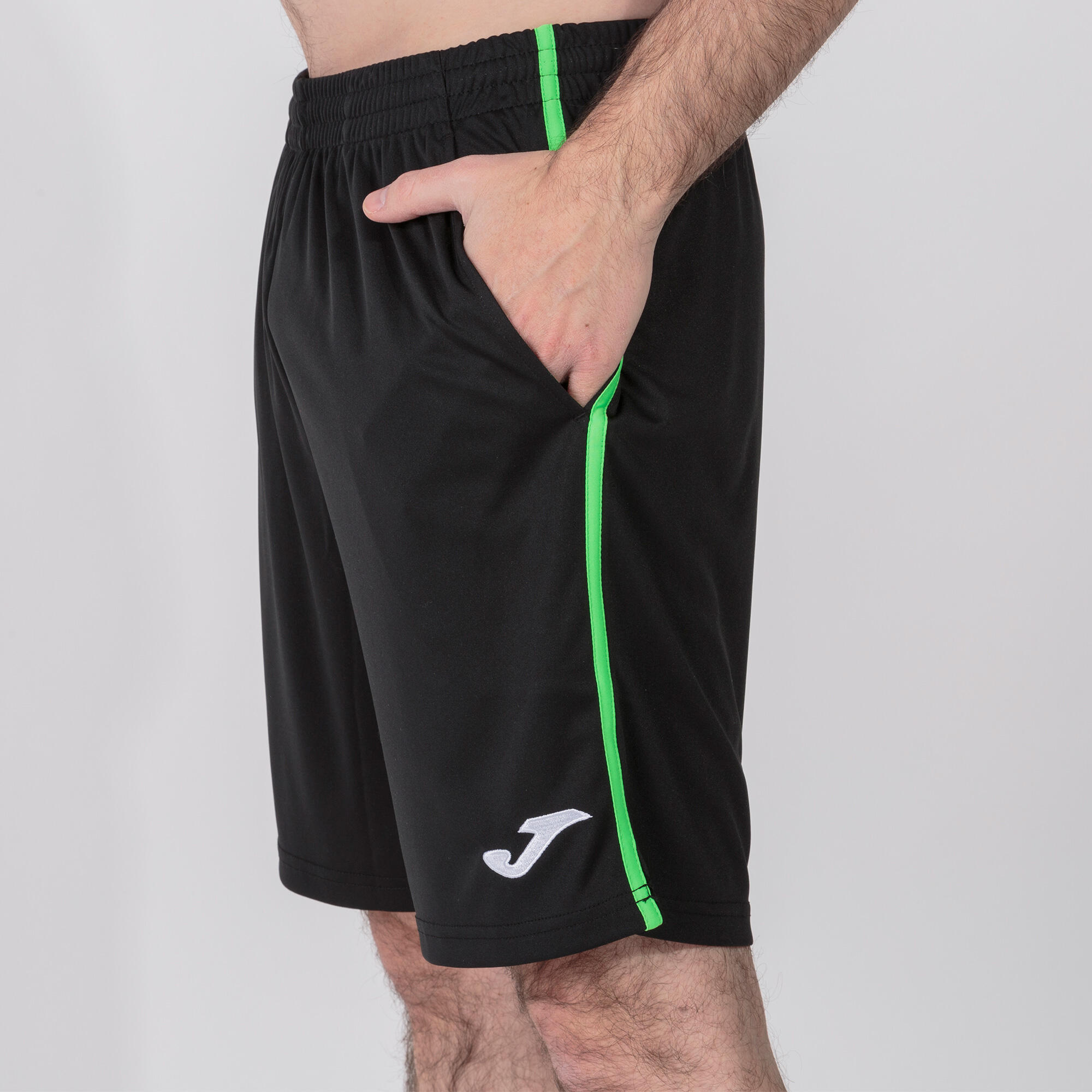 Bermuda Calção Padel Homem Joma Open III Preto 3/5