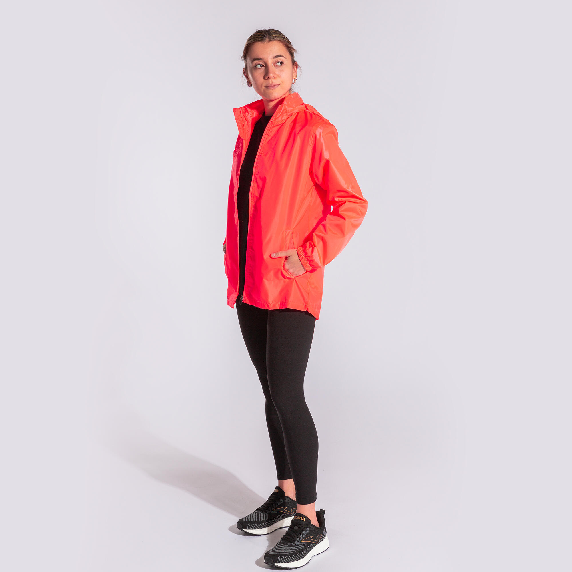 Chubasquero Running Mujer Joma Galia Coral 5/5