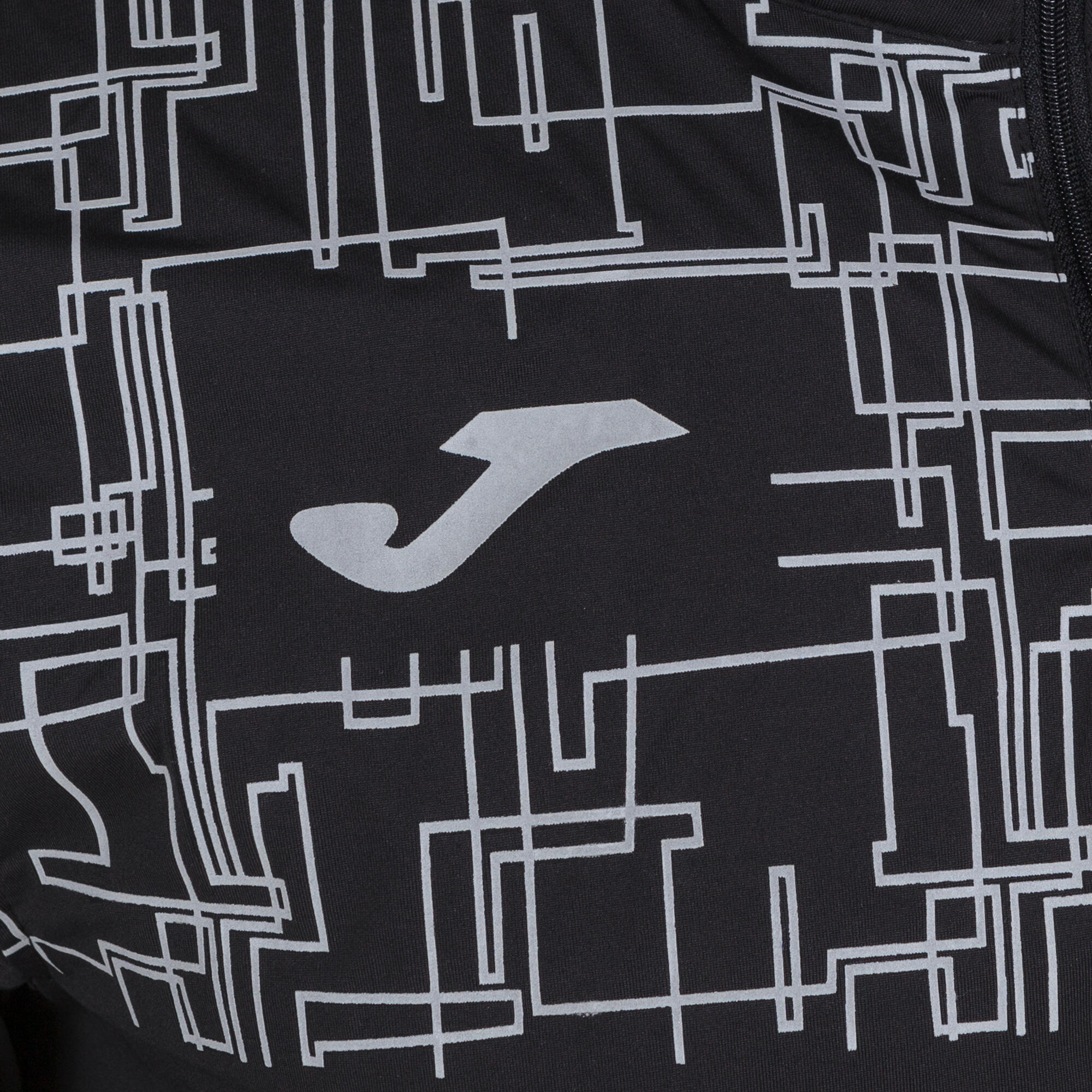 Sweat-Shirt Running Homme Joma Elite VIII Noir 4/6