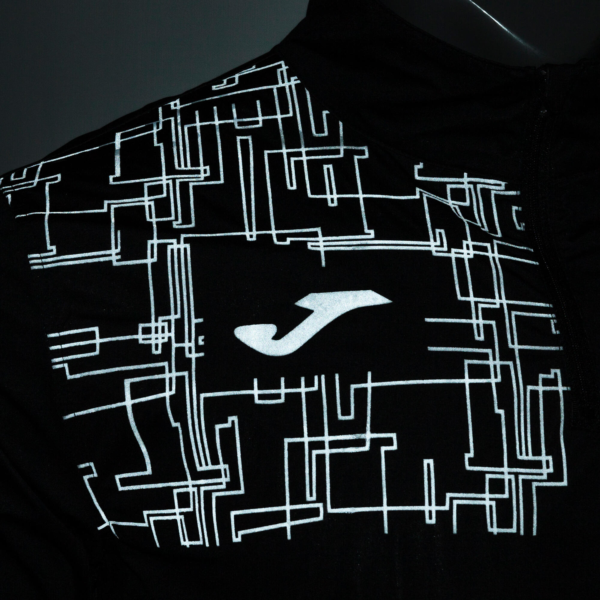 Sweat-Shirt Running Homme Joma Elite VIII Noir 5/6