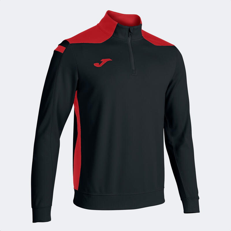 Sweat-shirt Garçon Joma Championship vi noir rouge